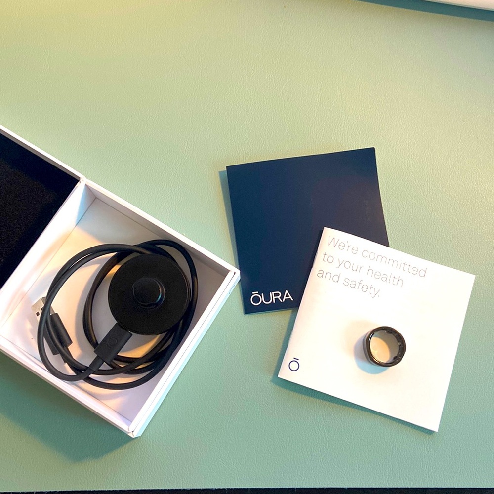 OURA Generation 3 Heritage Black Size 8